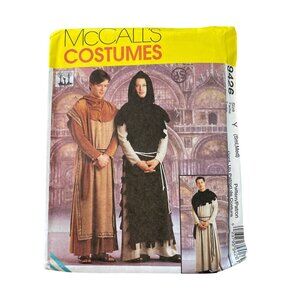 90s McCalls 9426 Sewing Pattern Size Small-Medium Renaissance Monk Costume UNCUT